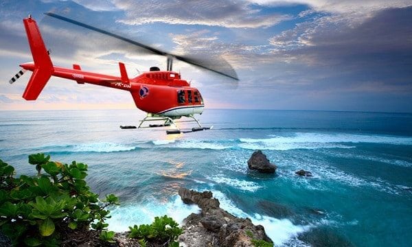 helicopter tour bali price